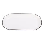 12in Dinner Plate Dish 550ml White Ceramic Noodle Soup Fish Plate Kitchen Tableware for Restaurant