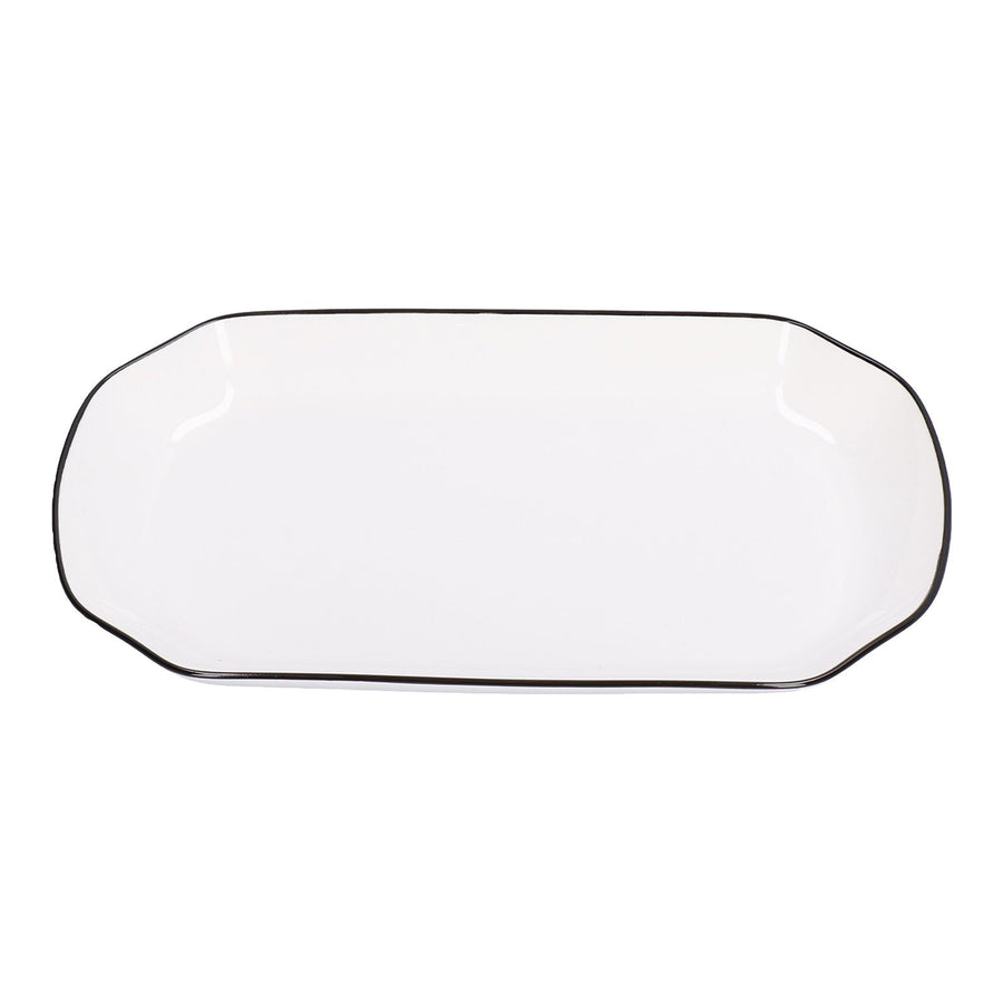 12in Dinner Plate Dish 550ml White Ceramic Noodle Soup Fish Plate Kitchen Tableware for Restaurant