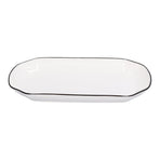 12in Dinner Plate Dish 550ml White Ceramic Noodle Soup Fish Plate Kitchen Tableware for Restaurant