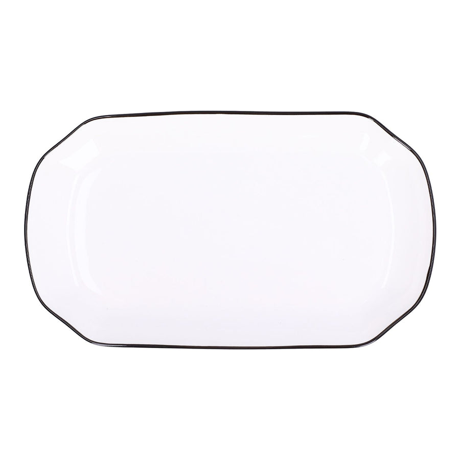 12in Dinner Plate Dish 550ml White Ceramic Noodle Soup Fish Plate Kitchen Tableware for Restaurant