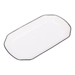 12in Dinner Plate Dish 550ml White Ceramic Noodle Soup Fish Plate Kitchen Tableware for Restaurant