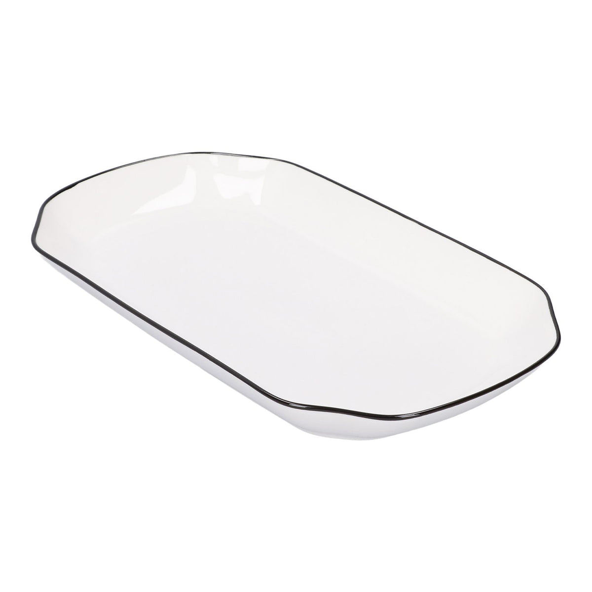 12in Dinner Plate Dish 550ml White Ceramic Noodle Soup Fish Plate Kitchen Tableware for Restaurant