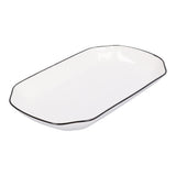 12in Dinner Plate Dish 550ml White Ceramic Noodle Soup Fish Plate Kitchen Tableware for Restaurant