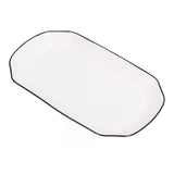12in Dinner Plate Dish 550ml White Ceramic Noodle Soup Fish Plate Kitchen Tableware for Restaurant