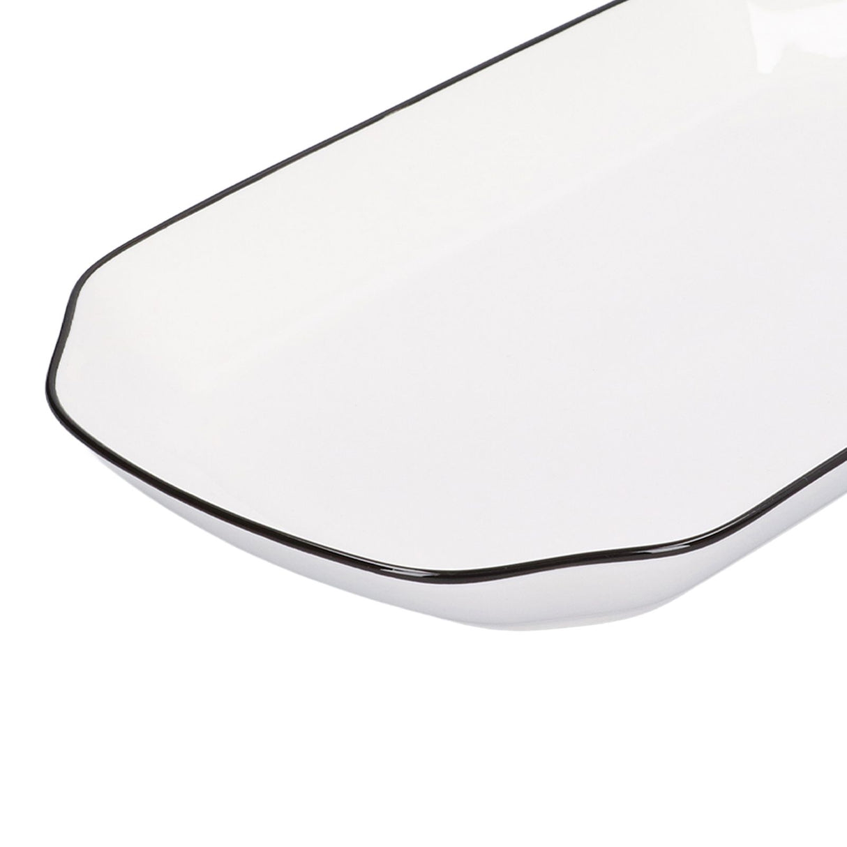 12in Dinner Plate Dish 550ml White Ceramic Noodle Soup Fish Plate Kitchen Tableware for Restaurant