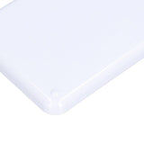Fruit Tray Blue White Stripe Melamine Safe Environmentally Friendly Colourfast Dessert Platter for Restaurant