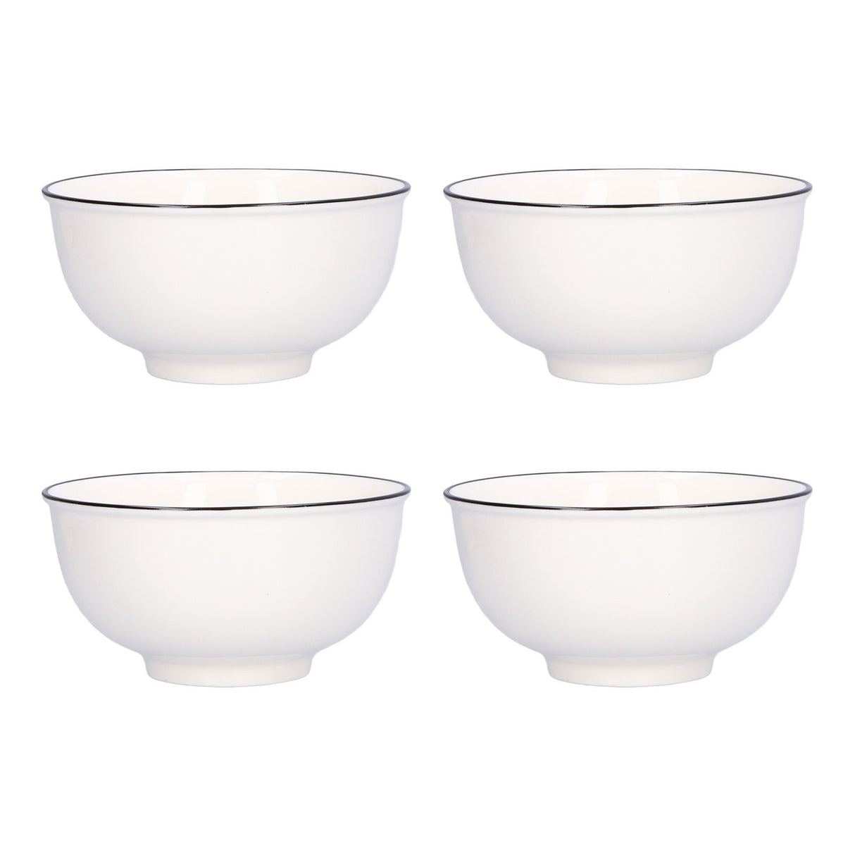 Ceramic Bowl Fine Workmanship Underglaze Colour Environmental Friendly Ceramic Serving Bowls