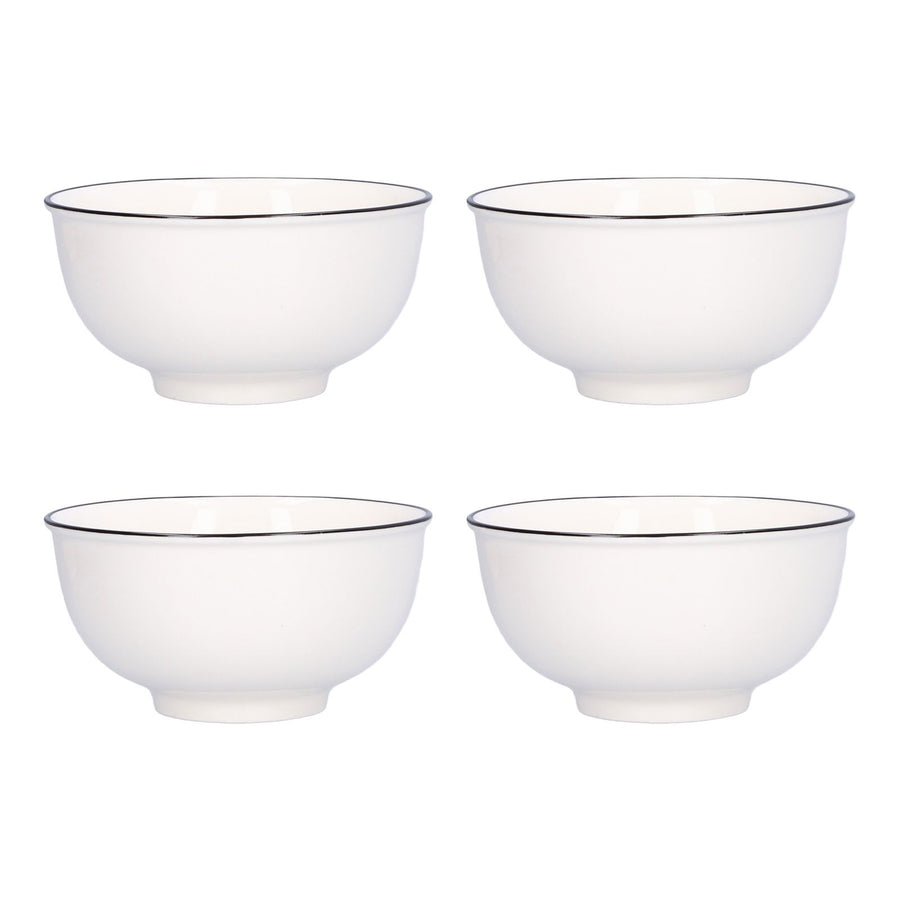 Ceramic Bowl Fine Workmanship Underglaze Colour Environmental Friendly Ceramic Serving Bowls