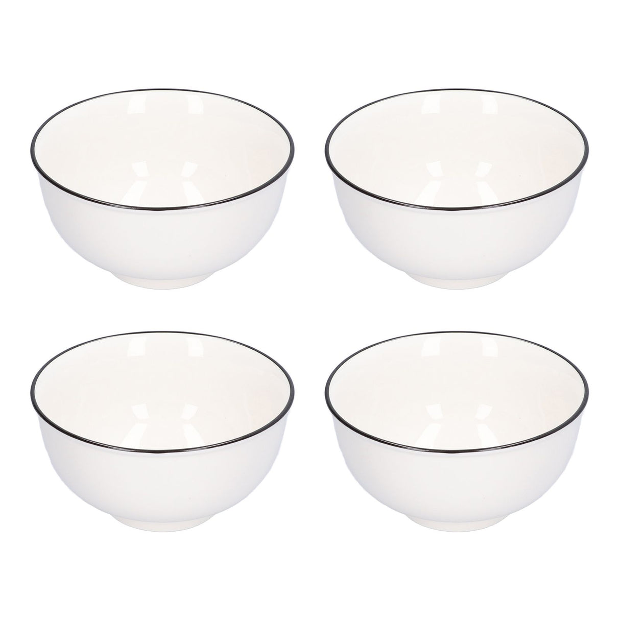 Ceramic Bowl Fine Workmanship Underglaze Colour Environmental Friendly Ceramic Serving Bowls