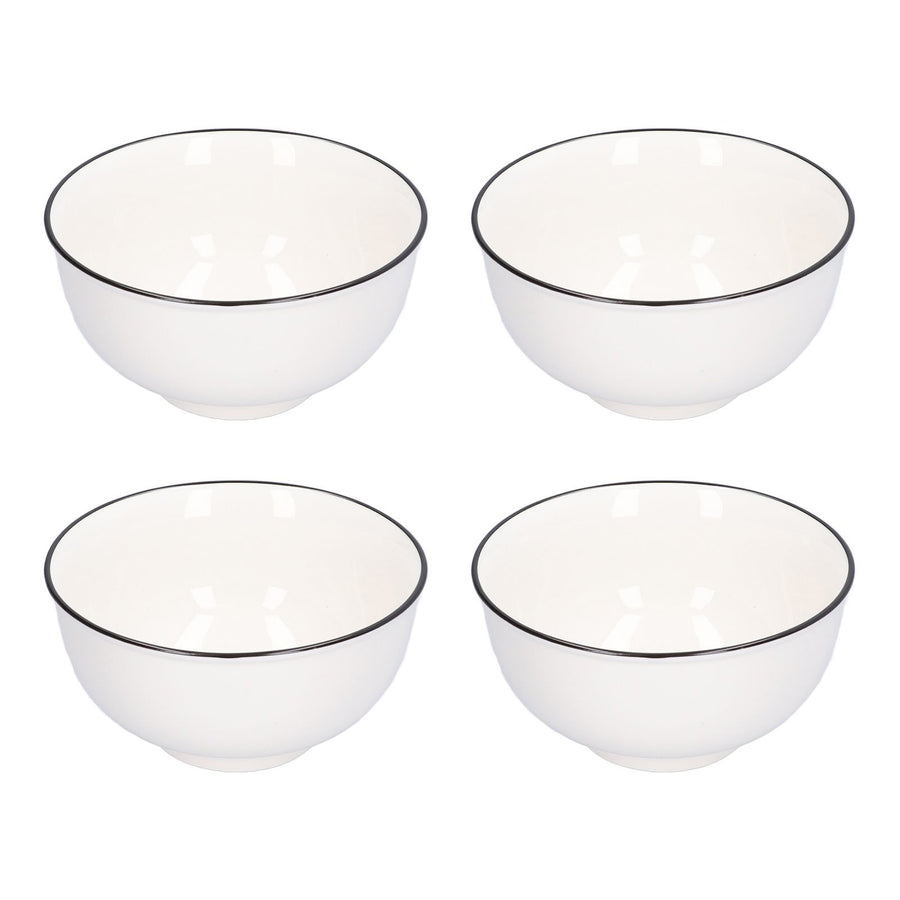 Ceramic Bowl Fine Workmanship Underglaze Colour Environmental Friendly Ceramic Serving Bowls