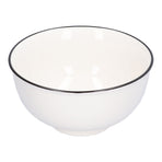 Ceramic Bowl Fine Workmanship Underglaze Colour Environmental Friendly Ceramic Serving Bowls