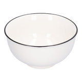 Ceramic Bowl Fine Workmanship Underglaze Colour Environmental Friendly Ceramic Serving Bowls - Rear View