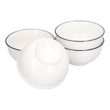 Ceramic Bowl Fine Workmanship Underglaze Colour Environmental Friendly Ceramic Serving Bowls - Close-Up Angle