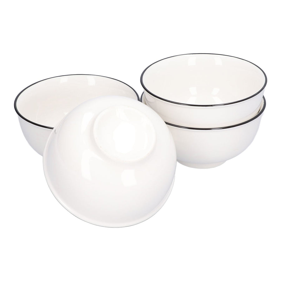 Ceramic Bowl Fine Workmanship Underglaze Colour Environmental Friendly Ceramic Serving Bowls