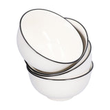 Ceramic Bowl Fine Workmanship Underglaze Colour Environmental Friendly Ceramic Serving Bowls