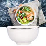 Ceramic Bowl Fine Workmanship Underglaze Colour Environmental Friendly Ceramic Serving Bowls
