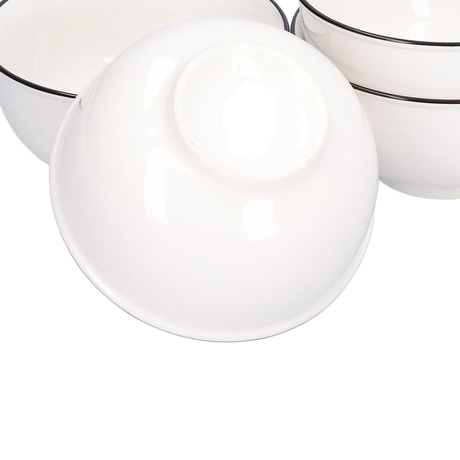 Ceramic Bowl Fine Workmanship Underglaze Colour Environmental Friendly Ceramic Serving Bowls