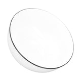 Durable Black Line Ceramic Tableware Bowls for Salads Soups Stews Desserts Noodles8 Inches