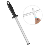 Sharpening Steel Quick Sharpening Humanized Handle High Hardness Kitchen Wear Resistant Knife Sharpener for Home