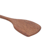 2pcs Wooden Spatula Household Hanging Long Handle Flat Wooden Spatula for Mixing and Turning38.5cm / 15.2in