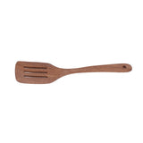 Natural Wood Long Handle Spatula Frying Spatula Round Hole Wall Mounted Kitchen UtensilLeak Spatula - Extra Image