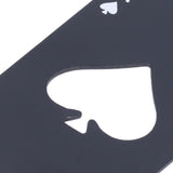 Bottle Opener Innovative Poker Card Shape Stainless Steel Wine Beer Caps Opener for Home Bar PartyBlack - Extra Image