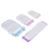 40Pcs Reusable Food Storage Bags Good Leakproofness Large Capacity Zipper Design Portable Snack Packaging Bag for Home