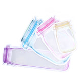 40Pcs Reusable Food Storage Bags Good Leakproofness Large Capacity Zipper Design Portable Snack Packaging Bag for Home