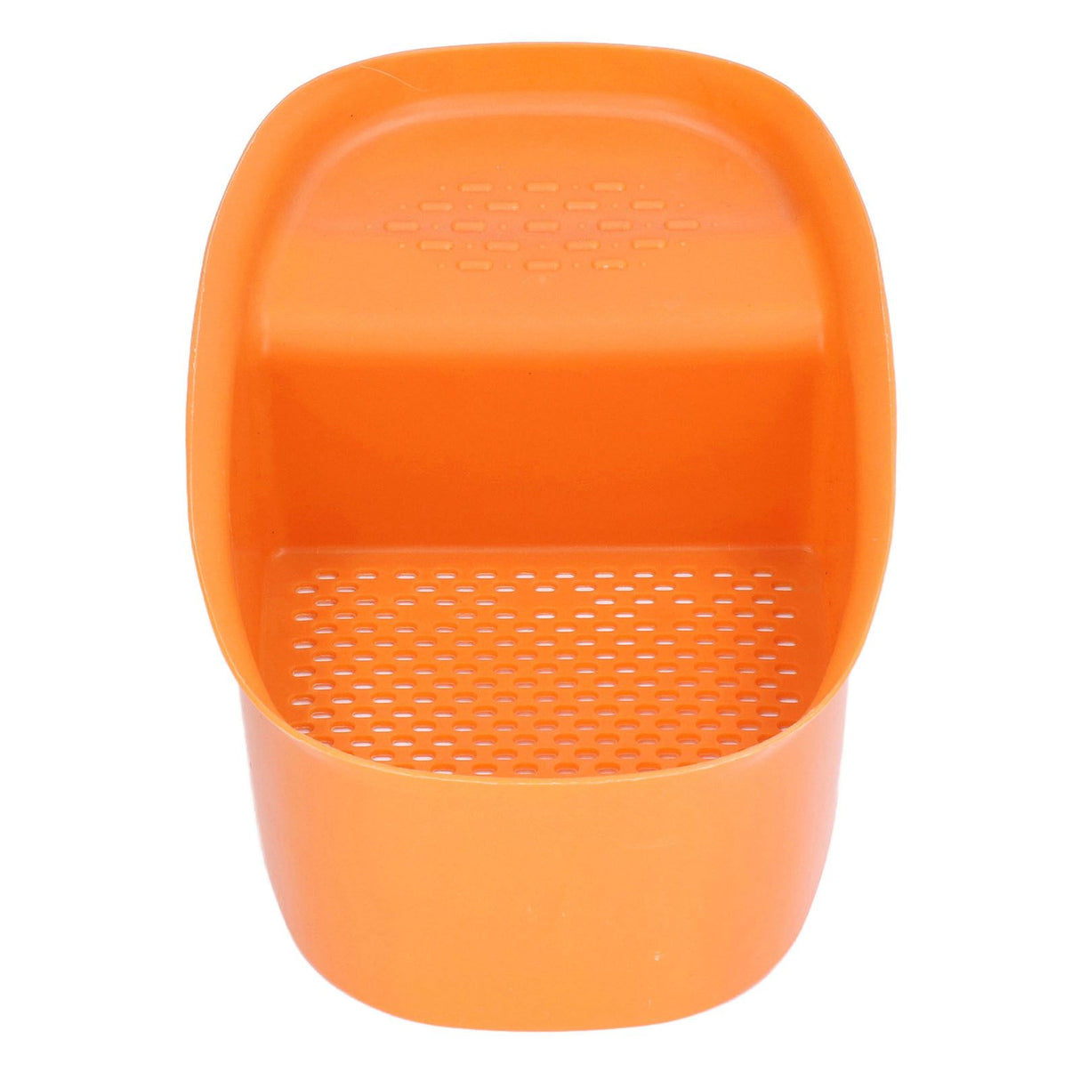 Sink Drain Basket Household Saddle Shaped Mesh Strainer for Kitchen Waste Vegetable FruitsOrange