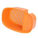 Sink Drain Basket Household Saddle Shaped Mesh Strainer for Kitchen Waste Vegetable FruitsOrange - Extra Image