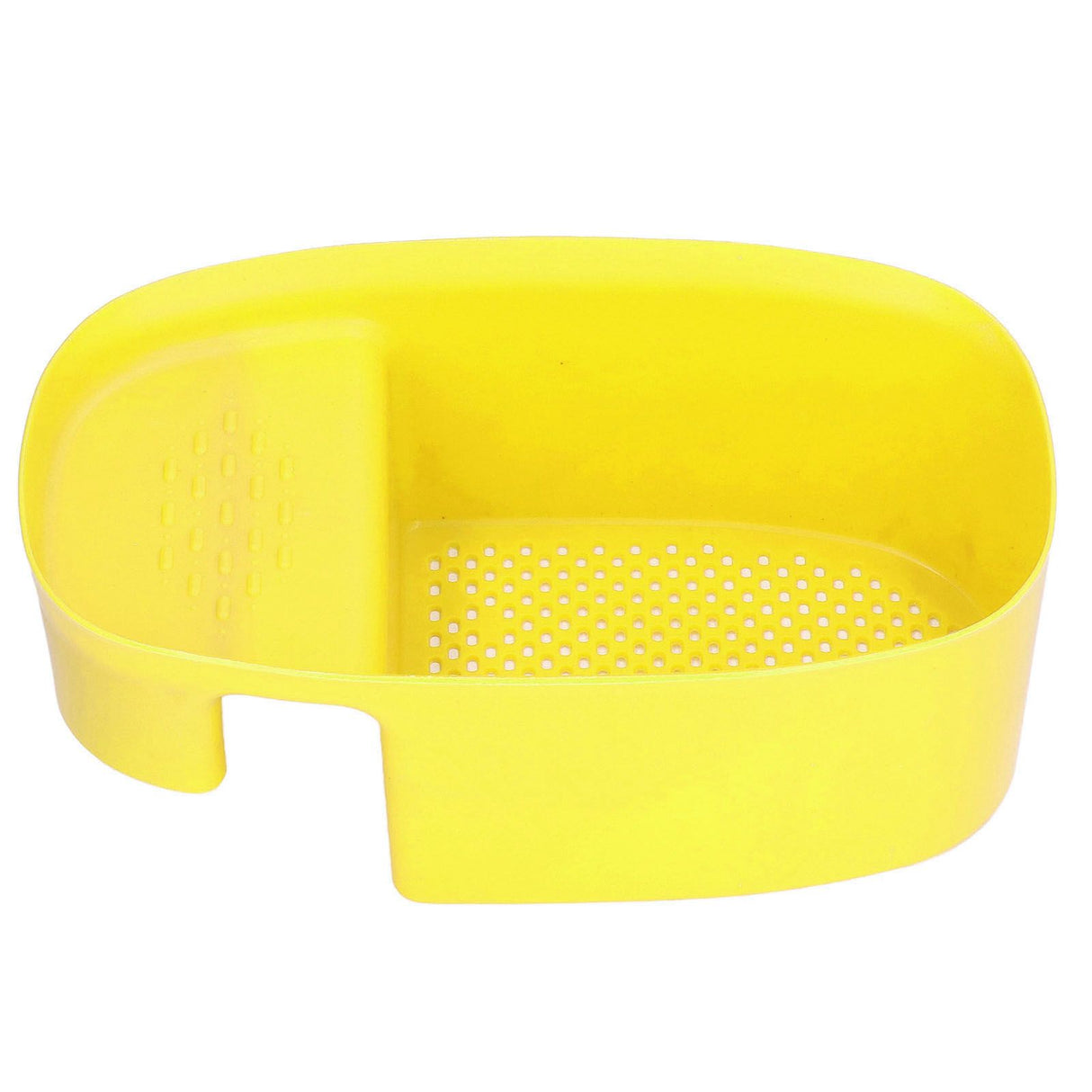 Sink Drain Basket Household Saddle Shaped Mesh Strainer for Kitchen Waste Vegetable FruitsYellow