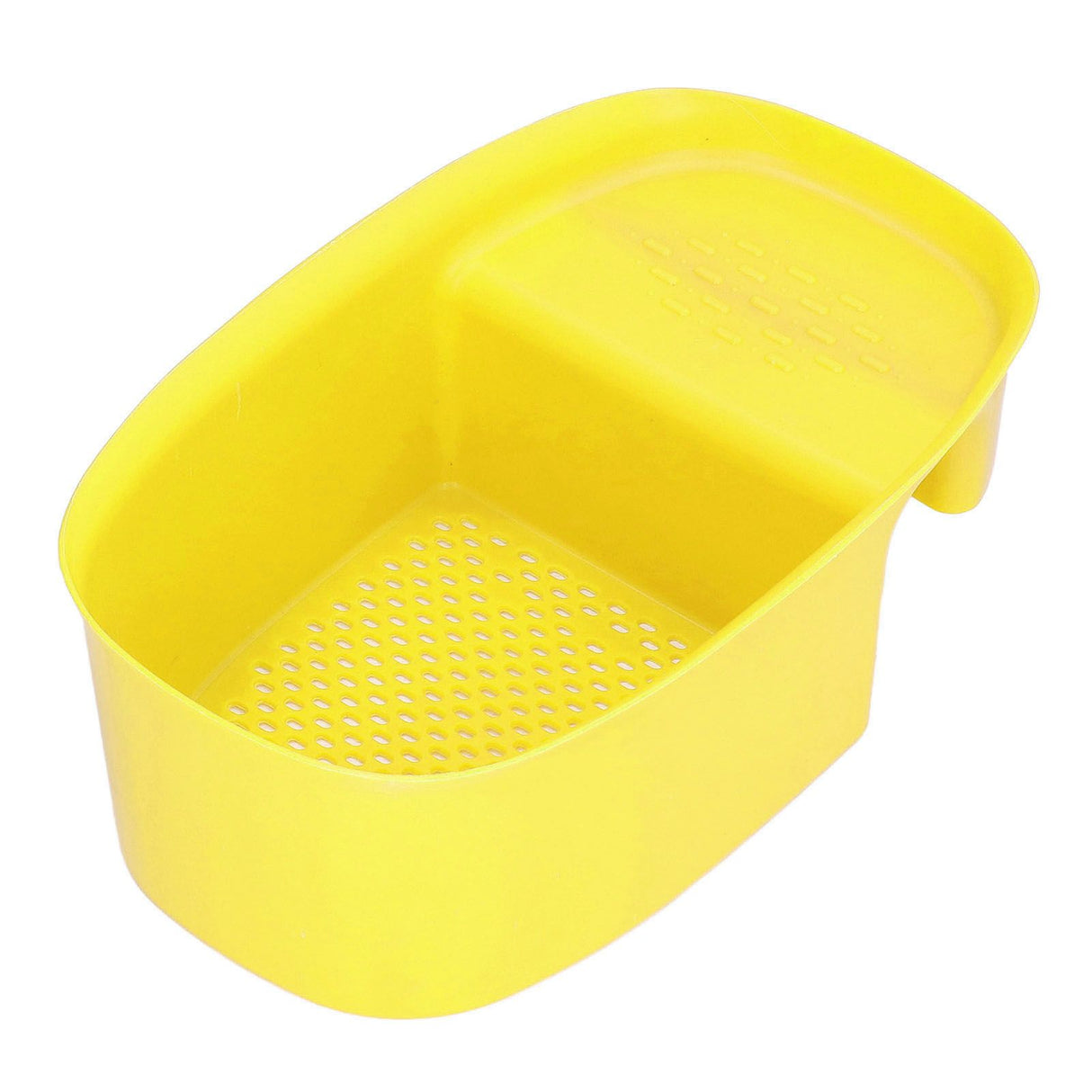 Sink Drain Basket Household Saddle Shaped Mesh Strainer for Kitchen Waste Vegetable FruitsYellow