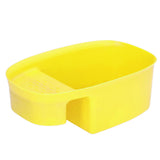 Sink Drain Basket Household Saddle Shaped Mesh Strainer for Kitchen Waste Vegetable FruitsYellow