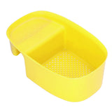 Sink Drain Basket Household Saddle Shaped Mesh Strainer for Kitchen Waste Vegetable FruitsYellow