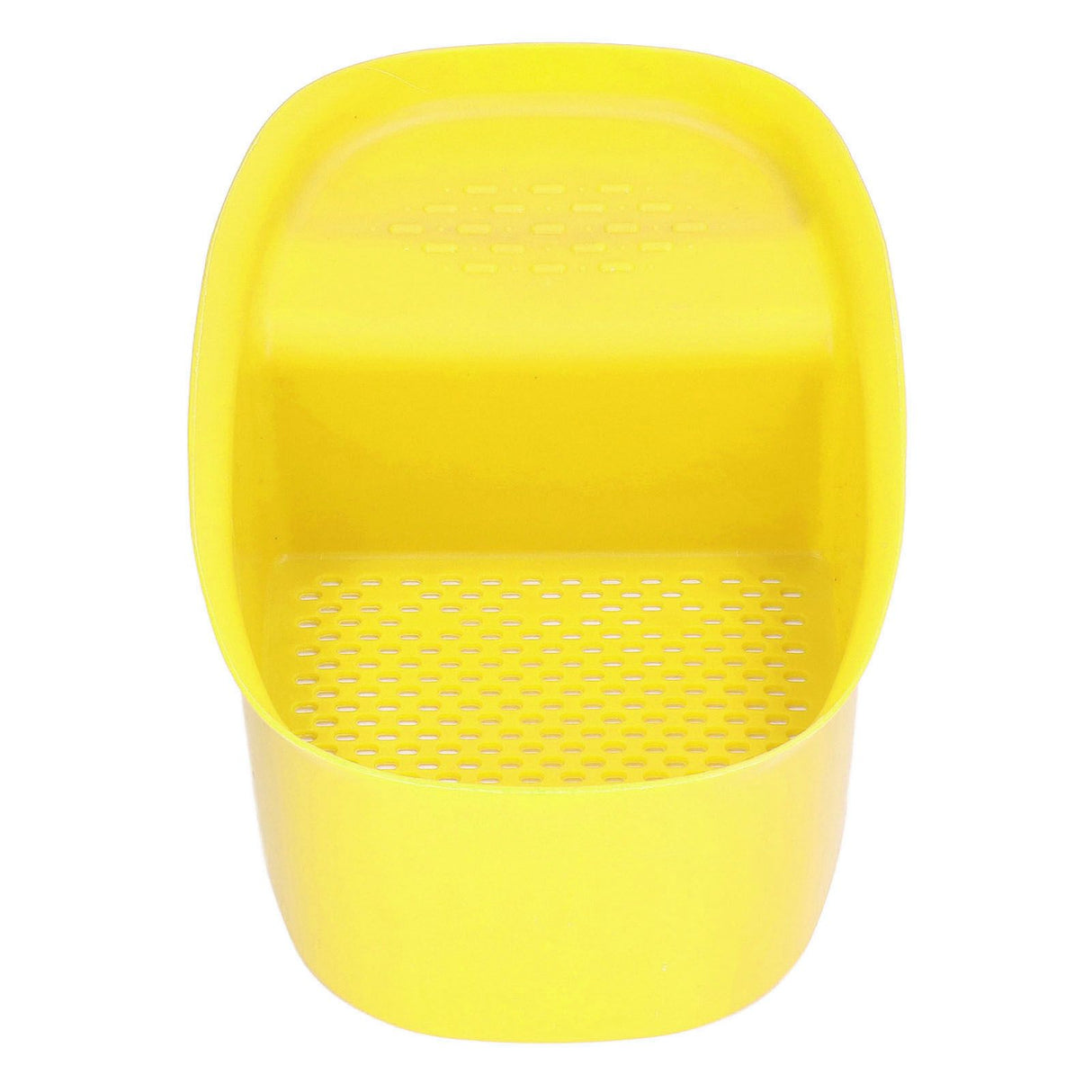 Sink Drain Basket Household Saddle Shaped Mesh Strainer for Kitchen Waste Vegetable FruitsYellow