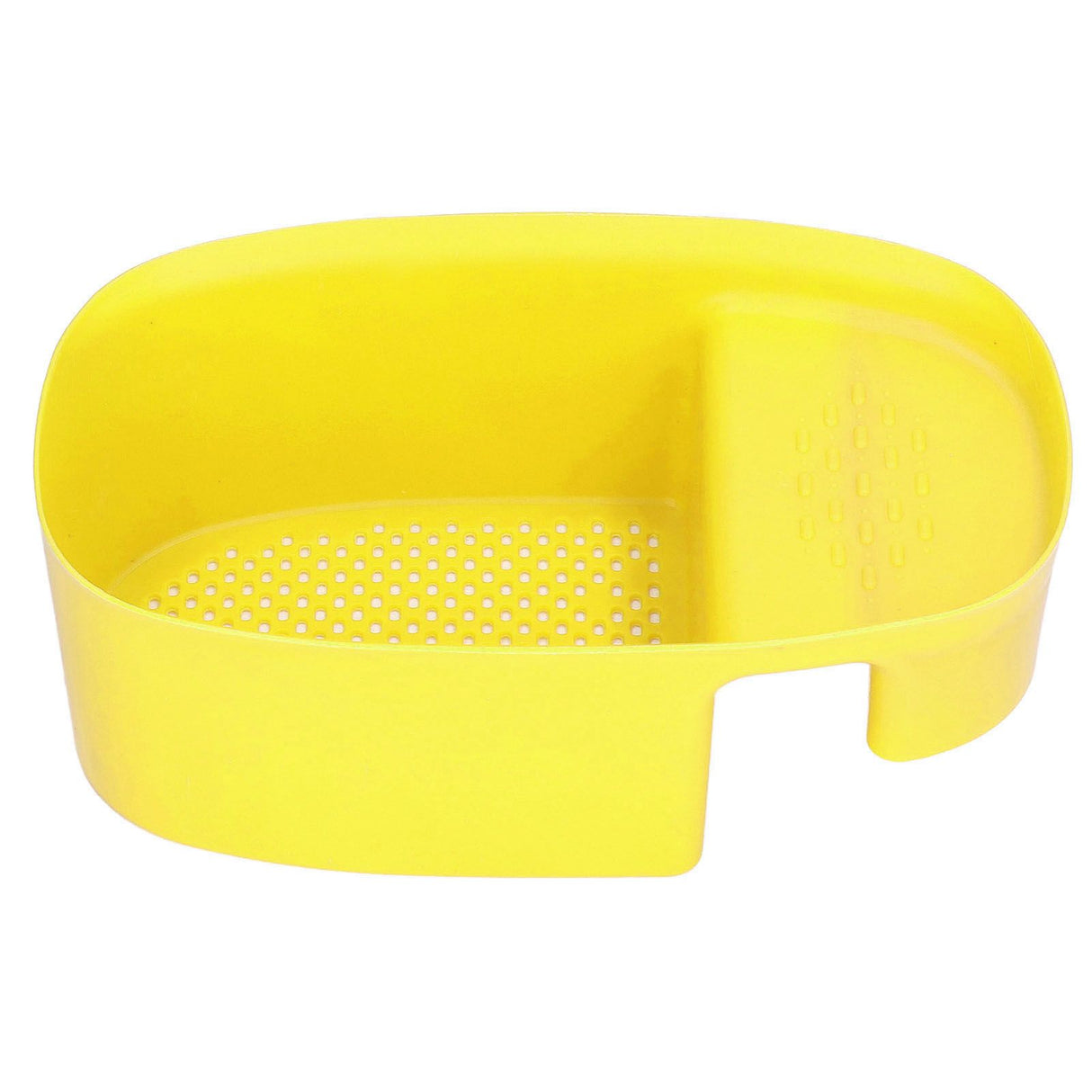 Sink Drain Basket Household Saddle Shaped Mesh Strainer for Kitchen Waste Vegetable FruitsYellow