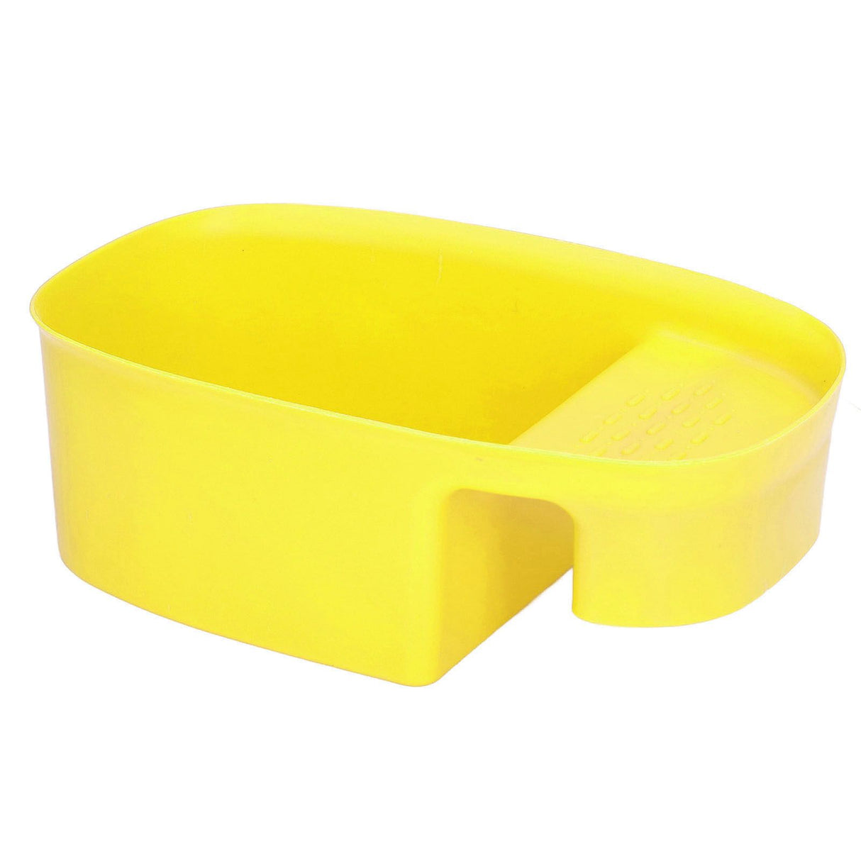 Sink Drain Basket Household Saddle Shaped Mesh Strainer for Kitchen Waste Vegetable FruitsYellow
