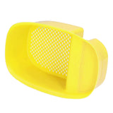 Sink Drain Basket Household Saddle Shaped Mesh Strainer for Kitchen Waste Vegetable FruitsYellow