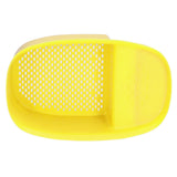 Sink Drain Basket Household Saddle Shaped Mesh Strainer for Kitchen Waste Vegetable FruitsYellow