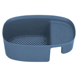 Sink Drain Basket Household Saddle Shaped Mesh Strainer for Kitchen Waste Vegetable FruitsBlue - Extra Image