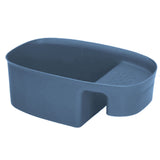 Sink Drain Basket Household Saddle Shaped Mesh Strainer for Kitchen Waste Vegetable FruitsBlue - Extra Image
