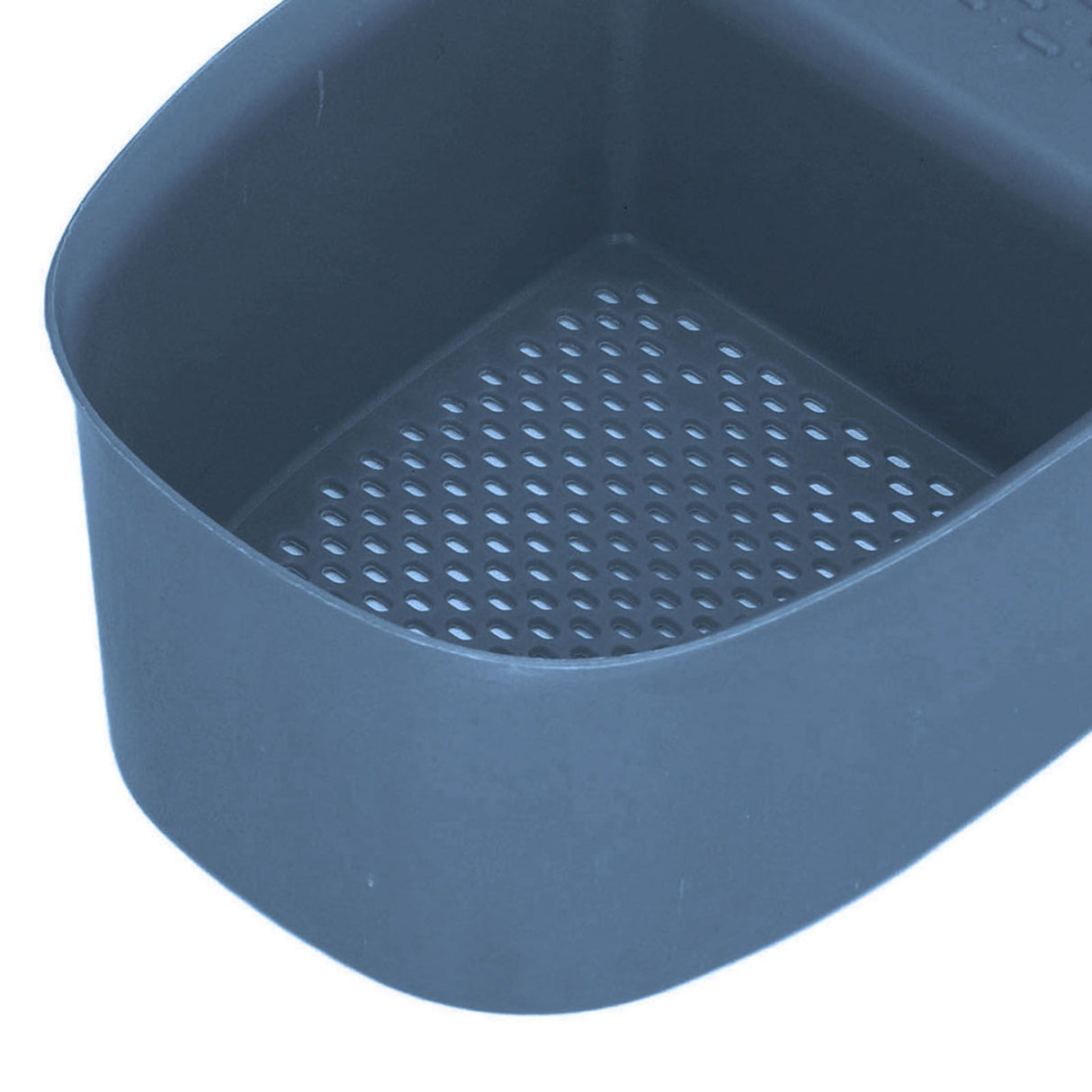 Sink Drain Basket Household Saddle Shaped Mesh Strainer for Kitchen Waste Vegetable FruitsBlue