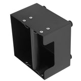 Coffee Knock Box Ground Waste Bin Container Stainless Steel Drawer Type Small Square Black - Extra Image