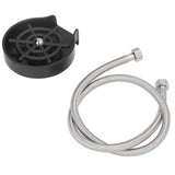 Automatic Cup Washer Black Stainless Steel Cleanfree Fashionable Pitcher Rinser for Commercial and Domestic Bars