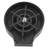 Automatic Cup Washer Black Stainless Steel Cleanfree Fashionable Pitcher Rinser for Commercial and Domestic Bars