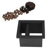Coffee Knock Box Grounds Disposal Bin Bottomless Embedded Flat Mouth Stainless Steel