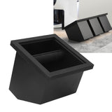 Coffee Knock Box Grounds Disposal Bin Bottomless Embedded Oblique Mouth Stainless Steel