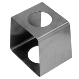 Coffee Drip Rack Stainless Steel Lightweight Coffee Filter Cup Stand for Home Cafe OfficeBlack - Front View