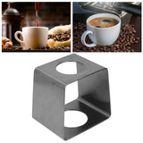 Coffee Drip Rack Stainless Steel Lightweight Coffee Filter Cup Stand for Home Cafe OfficeBlack - Extra Image