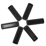 Foldable Trivets Heat Insulating Collapsible Pot Holder for Kitchen Dining Room Black